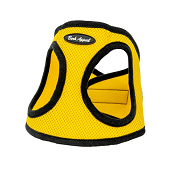 Bark Appeal: Step In Harness - Yellow Mesh